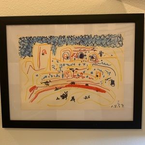 Pablo Picasso lithograph Torros y terreos 1957